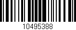 Código de barras (EAN, GTIN, SKU, ISBN): '10495388'