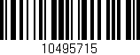 Código de barras (EAN, GTIN, SKU, ISBN): '10495715'