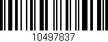 Código de barras (EAN, GTIN, SKU, ISBN): '10497837'
