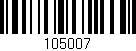 Código de barras (EAN, GTIN, SKU, ISBN): '105007'
