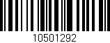 Código de barras (EAN, GTIN, SKU, ISBN): '10501292'