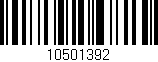 Código de barras (EAN, GTIN, SKU, ISBN): '10501392'