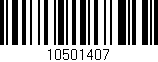 Código de barras (EAN, GTIN, SKU, ISBN): '10501407'