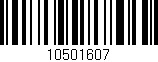 Código de barras (EAN, GTIN, SKU, ISBN): '10501607'