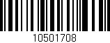 Código de barras (EAN, GTIN, SKU, ISBN): '10501708'