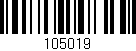 Código de barras (EAN, GTIN, SKU, ISBN): '105019'