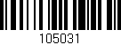 Código de barras (EAN, GTIN, SKU, ISBN): '105031'