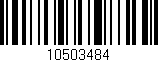 Código de barras (EAN, GTIN, SKU, ISBN): '10503484'