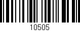 Código de barras (EAN, GTIN, SKU, ISBN): '10505'
