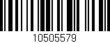 Código de barras (EAN, GTIN, SKU, ISBN): '10505579'