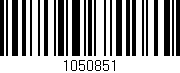 Código de barras (EAN, GTIN, SKU, ISBN): '1050851'