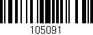 Código de barras (EAN, GTIN, SKU, ISBN): '105091'