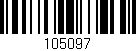 Código de barras (EAN, GTIN, SKU, ISBN): '105097'