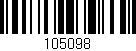 Código de barras (EAN, GTIN, SKU, ISBN): '105098'