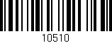 Código de barras (EAN, GTIN, SKU, ISBN): '10510'