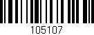 Código de barras (EAN, GTIN, SKU, ISBN): '105107'