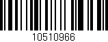 Código de barras (EAN, GTIN, SKU, ISBN): '10510966'