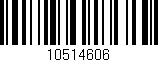 Código de barras (EAN, GTIN, SKU, ISBN): '10514606'