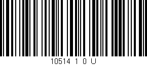 Código de barras (EAN, GTIN, SKU, ISBN): '10514_1_0_U'