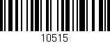 Código de barras (EAN, GTIN, SKU, ISBN): '10515'