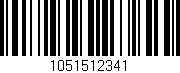Código de barras (EAN, GTIN, SKU, ISBN): '1051512341'