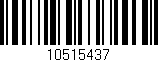 Código de barras (EAN, GTIN, SKU, ISBN): '10515437'