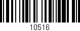 Código de barras (EAN, GTIN, SKU, ISBN): '10516'