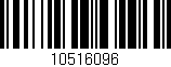 Código de barras (EAN, GTIN, SKU, ISBN): '10516096'