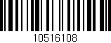 Código de barras (EAN, GTIN, SKU, ISBN): '10516108'