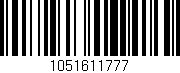 Código de barras (EAN, GTIN, SKU, ISBN): '1051611777'