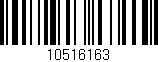 Código de barras (EAN, GTIN, SKU, ISBN): '10516163'
