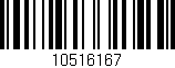 Código de barras (EAN, GTIN, SKU, ISBN): '10516167'
