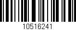 Código de barras (EAN, GTIN, SKU, ISBN): '10516241'