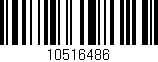 Código de barras (EAN, GTIN, SKU, ISBN): '10516486'