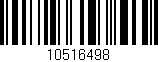 Código de barras (EAN, GTIN, SKU, ISBN): '10516498'