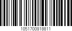 Código de barras (EAN, GTIN, SKU, ISBN): '1051700918811'