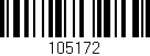 Código de barras (EAN, GTIN, SKU, ISBN): '105172'