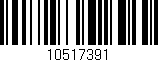 Código de barras (EAN, GTIN, SKU, ISBN): '10517391'