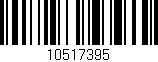 Código de barras (EAN, GTIN, SKU, ISBN): '10517395'