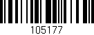 Código de barras (EAN, GTIN, SKU, ISBN): '105177'