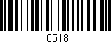 Código de barras (EAN, GTIN, SKU, ISBN): '10518'