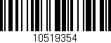 Código de barras (EAN, GTIN, SKU, ISBN): '10519354'