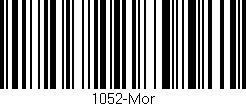 Código de barras (EAN, GTIN, SKU, ISBN): '1052-Mor'