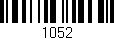Código de barras (EAN, GTIN, SKU, ISBN): '1052'
