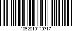 Código de barras (EAN, GTIN, SKU, ISBN): '1052018170717'