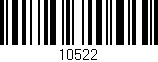 Código de barras (EAN, GTIN, SKU, ISBN): '10522'