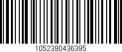 Código de barras (EAN, GTIN, SKU, ISBN): '1052390436395'