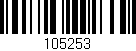 Código de barras (EAN, GTIN, SKU, ISBN): '105253'