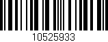 Código de barras (EAN, GTIN, SKU, ISBN): '10525933'