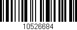 Código de barras (EAN, GTIN, SKU, ISBN): '10526684'